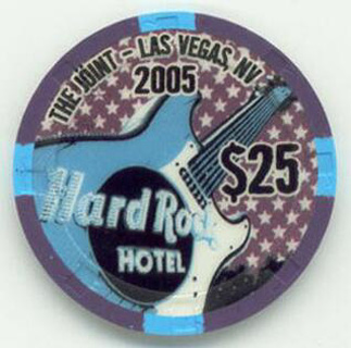 Las Vegas Hard Rock Hotel Motley Crue $25 Casino Chip