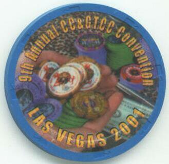 Hard Rock Hotel Casino Chip Collector Convention 2001 Casino Chip