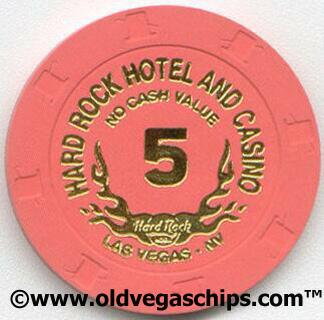 Hard Rock Hotel Tournament Casino Chips 