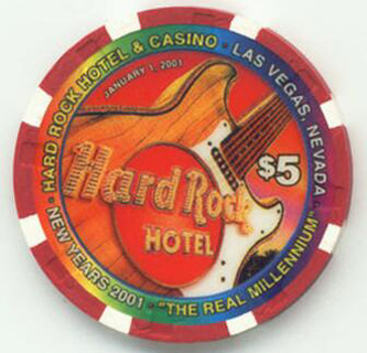 Hard Rock Hotel Van Morrison $5 Casino Chip