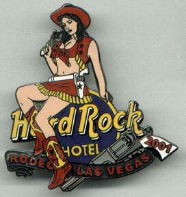 Hard Rock Hotel Pistol Packin' Paulene Pin