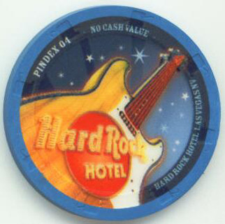 Hard Rock Hotel Pindex Convention 2004 Casino Chip 