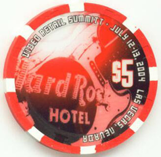 Las Vegas Hard Rock The Punisher 2004 $5 Casino Chip 