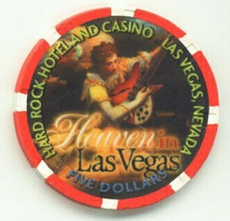 Hard Rock Hotel Christmas 1999 $5 Casino Chip 