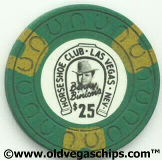 Binion's Horseshoe 1980's $25 Casino Chip