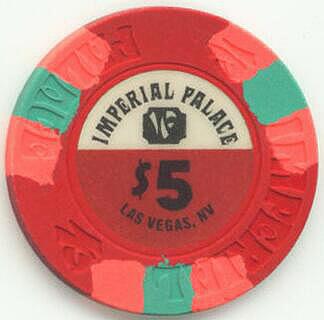 Imperial Palace $5 Casino Chip