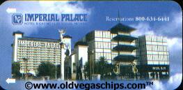 Las Vegas Imperial Palace Hotel Room Key