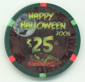 Imperial Palace Halloween 2006 $25 Casino Chip
