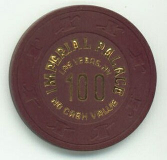 Imperial Palace NCV $100 Casino Chip