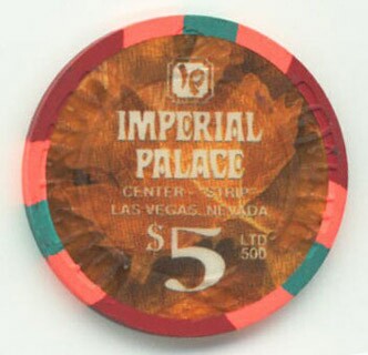 Imperial Palace Thanksgiving 2006 $5 Casino Chip