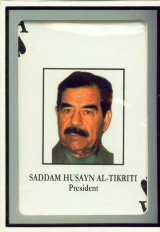 The Iraq's Most Wanted Deck of Playing Cards - Iraq Most Wanted Cards