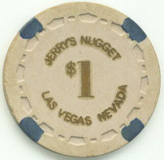 Las Vegas Jerry's Nugget $1 Casino Chip