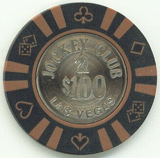 Las Vegas Jockey Club $100 Casino Chips