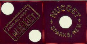 John Ascuaga's Nugget Casino Dice