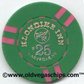 Las Vegas Klondike $25 Casino Chip