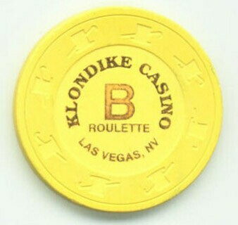 Klondike Casino Yellow Roulette Casino Chip