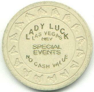 Lady Luck Special Events NCV Casino Chip