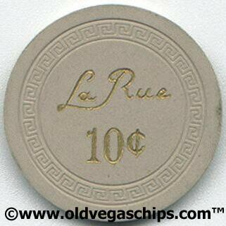 Las Vegas La Rue Casino 10¢ Casino Chip