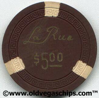Las Vegas La Rue Casino $5 Casino Chip
