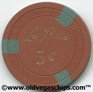Las Vegas La Rue Casino 5¢ Casino Chip