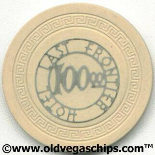 Las Vegas Hotel Last Frontier $100 Casino Chip