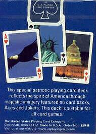 American Patriotic Deck of Playing Cards