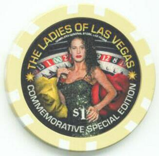 Ladies of Las Vegas 5 Casino Chip Set 