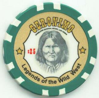 Legends of the Wild West Poker Chip Set