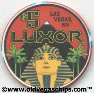 Las Vegas Luxor Hotel Sphinx $5 Casino Chip
