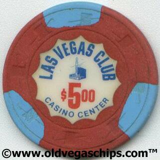 Las Vegas Club $5 Casino Chip