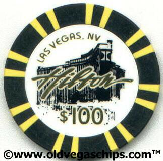 Las Vegas Hilton $100 House Chip 