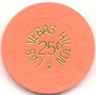 Las Vegas Hilton 25¢ Casino Chip
