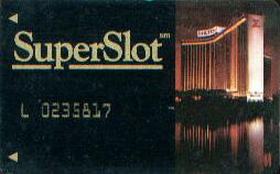 Las Vegas Hilton Super Slot Slot Club Card
