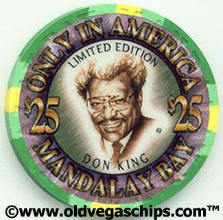 Mandalay Bay Don King $25 Casino Chip