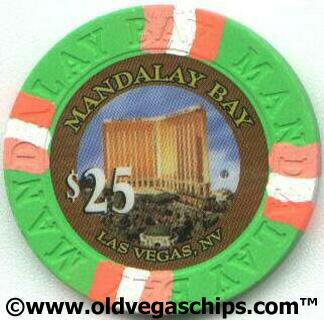 Mandalay Bay $25 Casino Chip