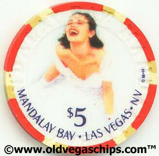 Mandalay Bay Mamma Mia 2003 $5 Casino Chip