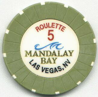 Mandalay Bay Roulette Casino Chip