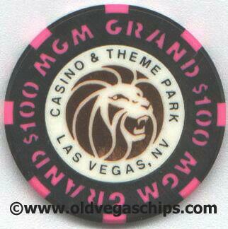 MGM Grand First Issue $100 Casino Chip