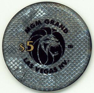 MGM Grand Baccarat $5 Jeton