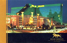 Las Vegas MGM Grand Hotel Room Key