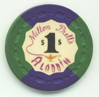 Milton Prell's Aladdin $25 Casino Chip