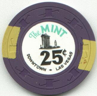 Las Vegas Mint Hotel 25¢ Casino Chip