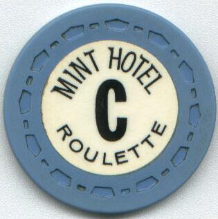 Mint Hotel Roulette Casino Chip