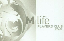 MGM Resorts Mlife Pearl Slot Club Card