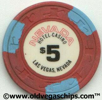 Nevada Hotel $5 Casino Chip