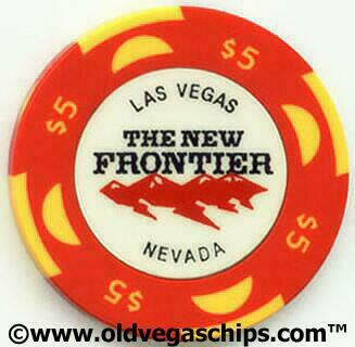 Las Vegas New Frontier $5 Casino Chip 