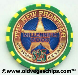 New Frontier Millennium $25 Casino Chip