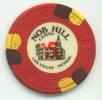 Las Vegas Nob Hill Casino $5 Casino Chip