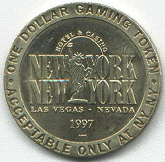 New York New York $1 Slot Token