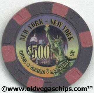 New York New York $500 Casino Chip 